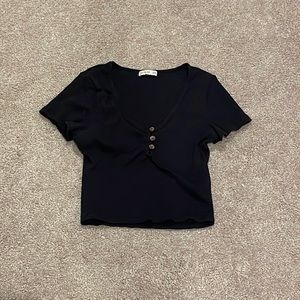 Casual black top from Cotton On in size small